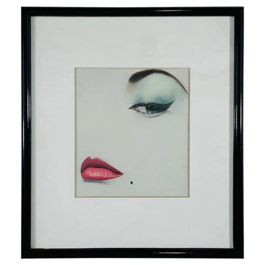 Erwin Blumenfeld Doe Eye "Oeil de Biche" Offset Lithograph 1950s