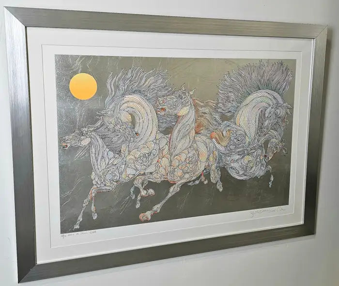 Guillaume Azoulay Lever de Soleil Limited Edition Etching Hand signed & Numbered 2016