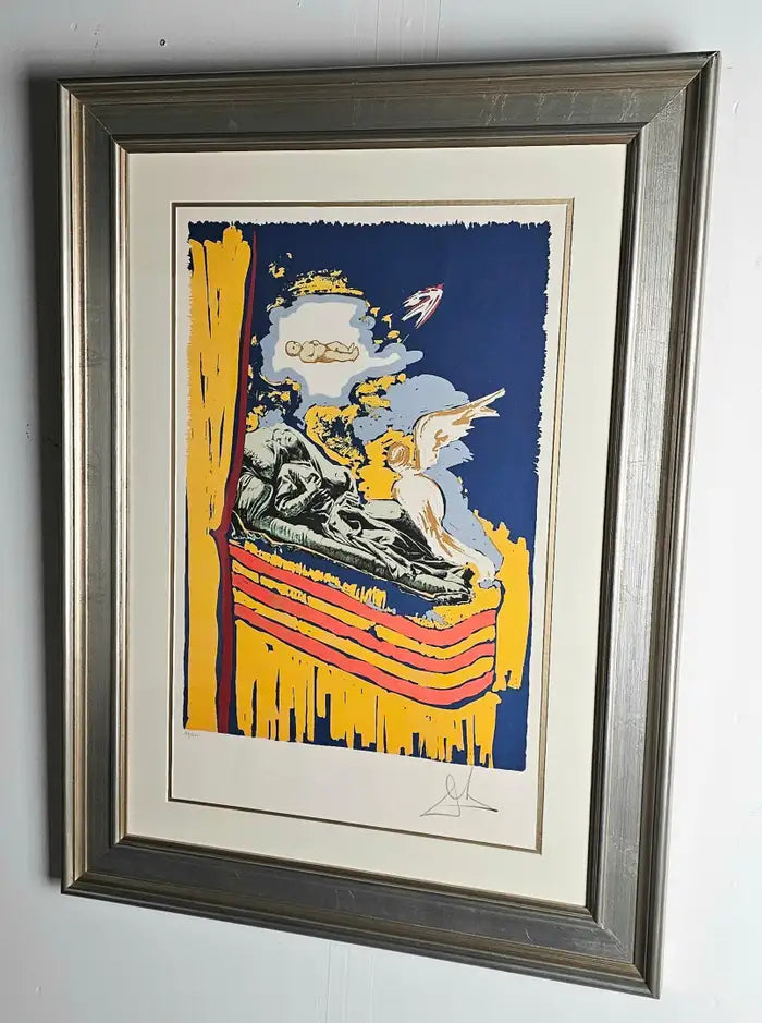 Salvador Dali Lithograph Limited Edition Hand Signed -The Immaculate Conception 1979