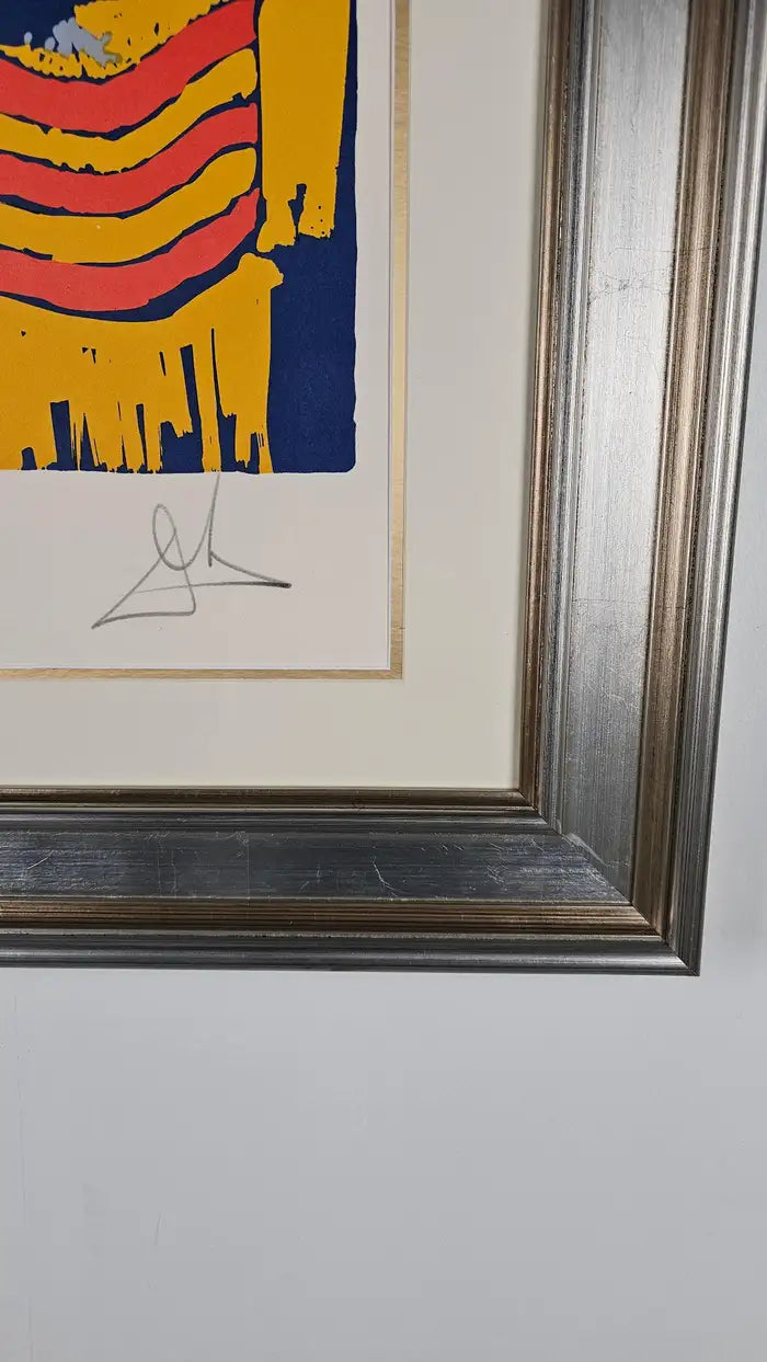 Salvador Dali Lithograph Limited Edition Hand Signed -The Immaculate Conception 1979