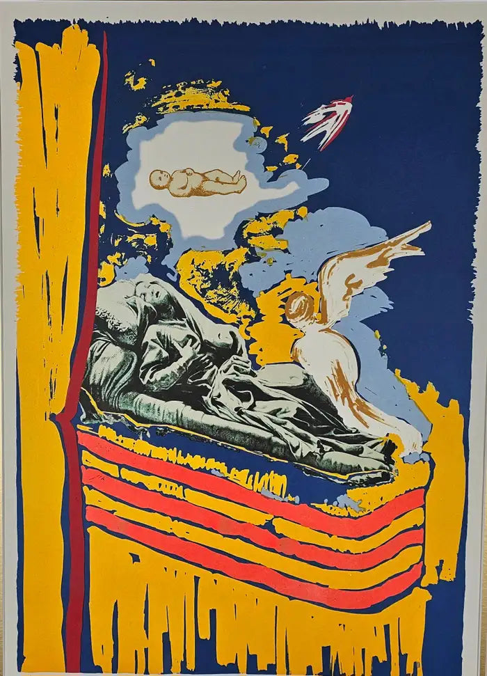 Salvador Dali Lithograph Limited Edition Hand Signed -The Immaculate Conception 1979