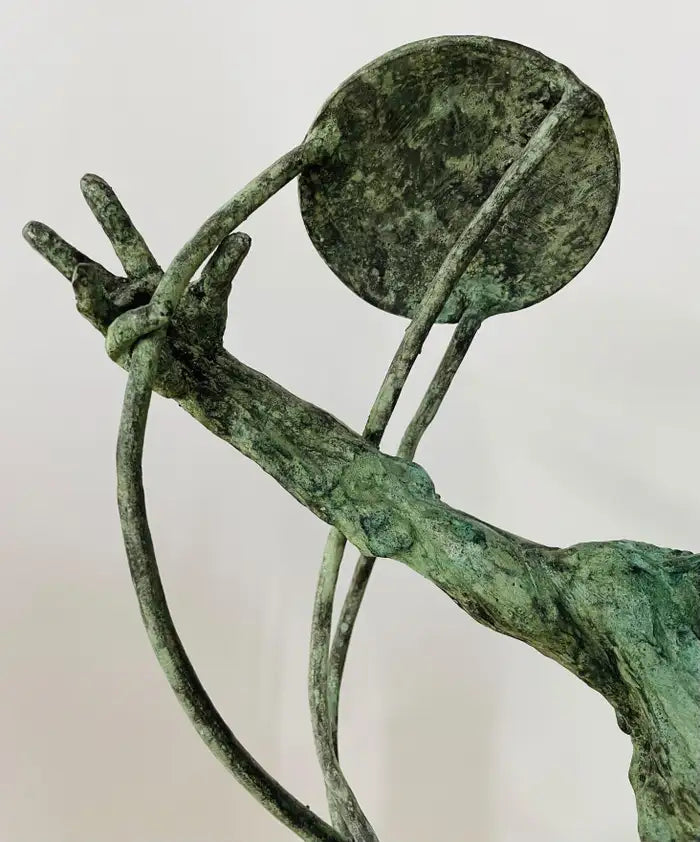 Francesco Marcangeli Bronze Sculpture Titled "Giustizia"