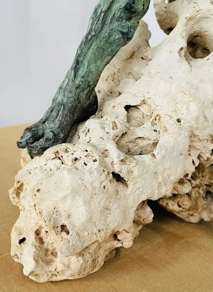 Francesco Marcangeli Bronze Sculpture Titled "Giustizia"