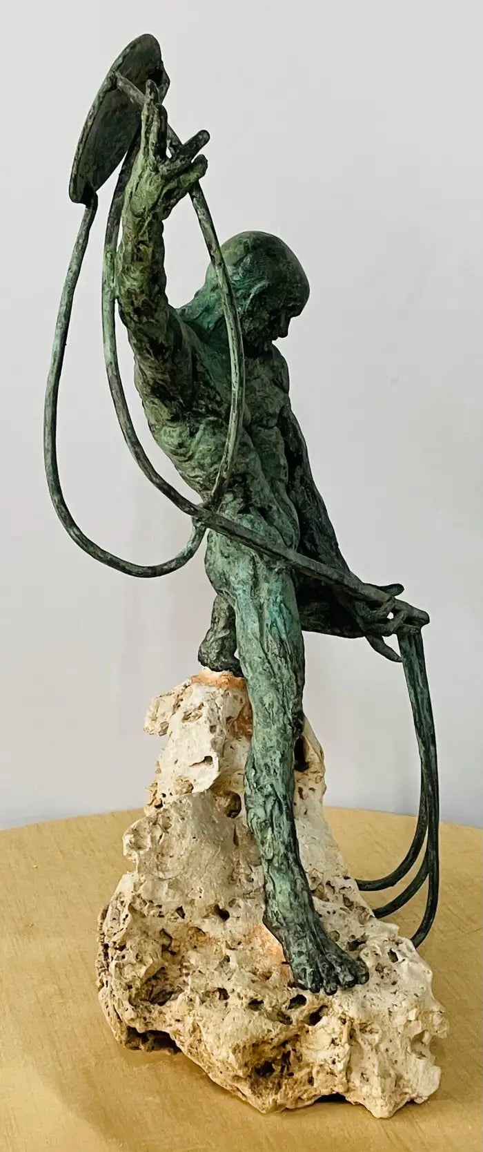 Francesco Marcangeli Bronze Sculpture Titled "Giustizia"