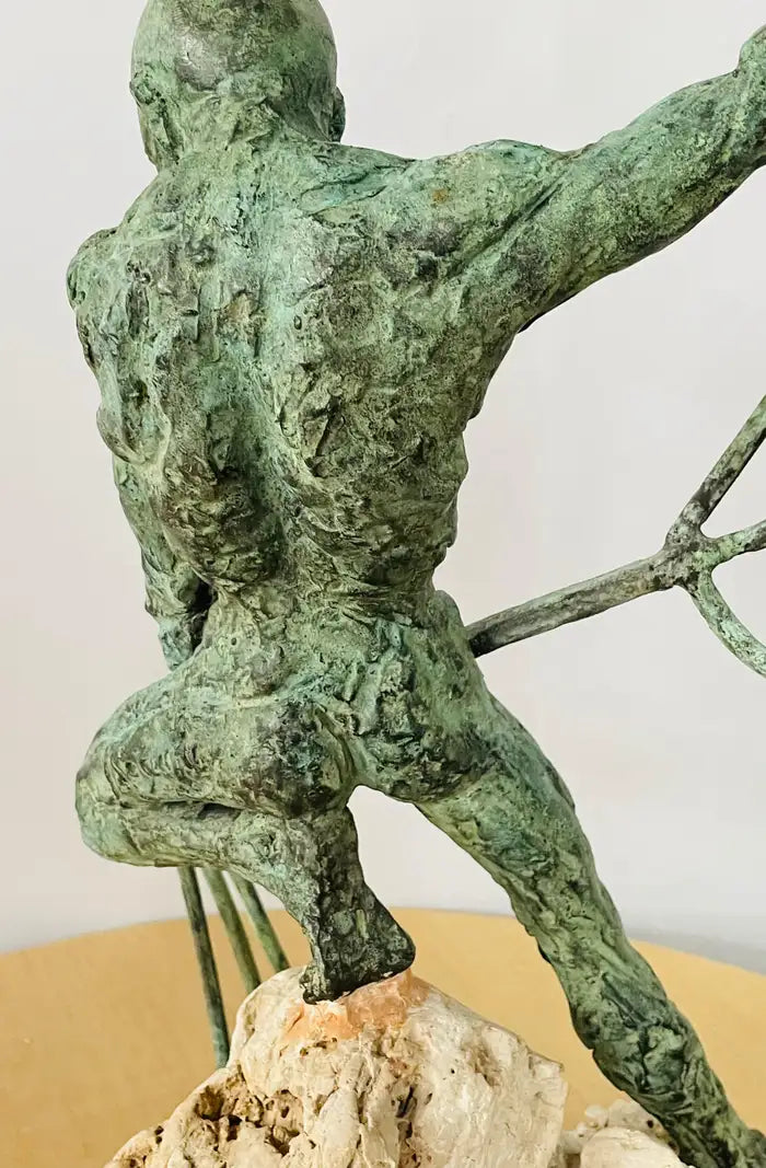 Francesco Marcangeli Bronze Sculpture Titled "Giustizia"