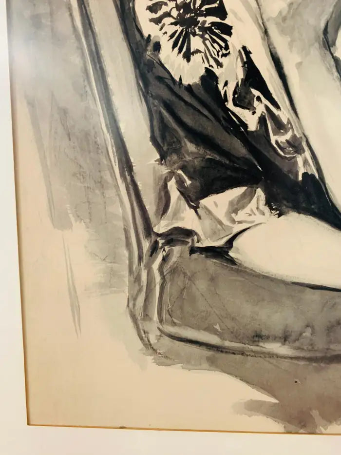 Howard Chandler Christy Portrait of a Woman 1940, Signed, Dated and Framed 1940