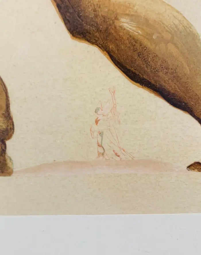Salvador Dali The Divine Comedy Inferno Canto 5 and 33 Signed in Plate, 1960