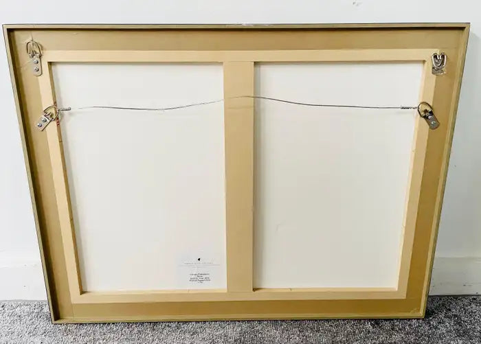 Portrait of a Man and Woman Photography Print Titled "Smile", Limited Edition 2012