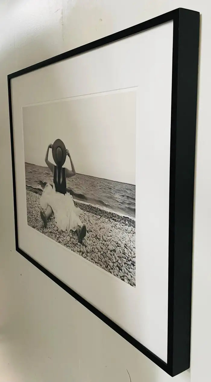 Contemporary Portrait of a Woman Photography Print Titled" Staw Hat" 2017