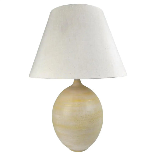 Lee Rosen Design Technics Mid Century Modern Ceramic Table Lamp, Signed