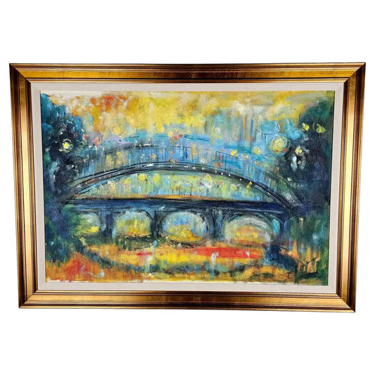 Patrick Murphy Landscape Oil On Canvas on Panel, Signed & Framed 2019