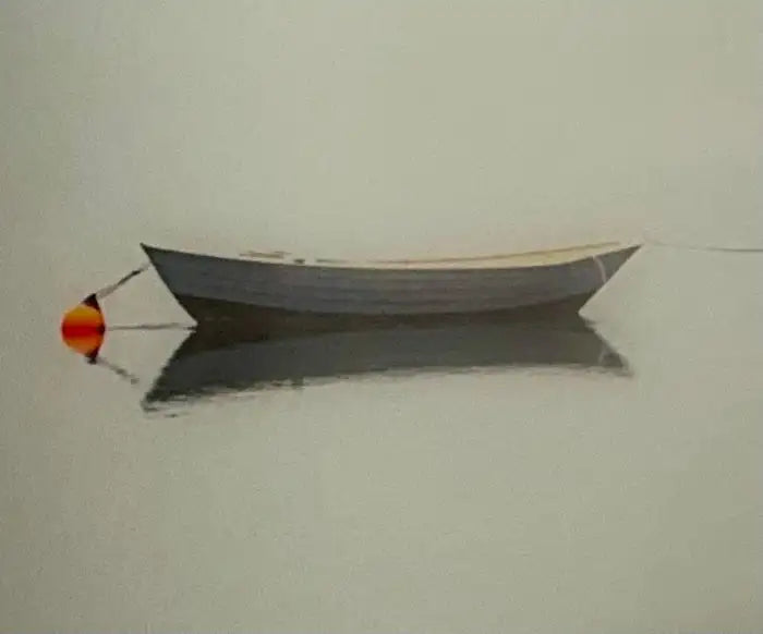 Photography of Three Boats in a Lake Titled "Magic Lake" 2020