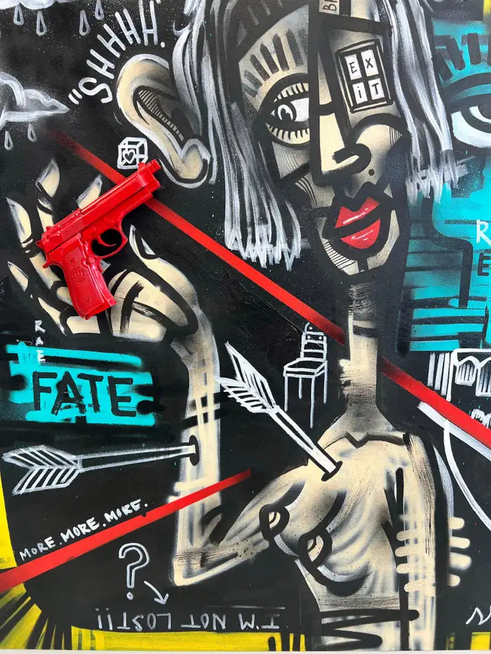 Jack Winthrop Neo- Expressionist Style Mix Media - The Wounded Healer Series 2021