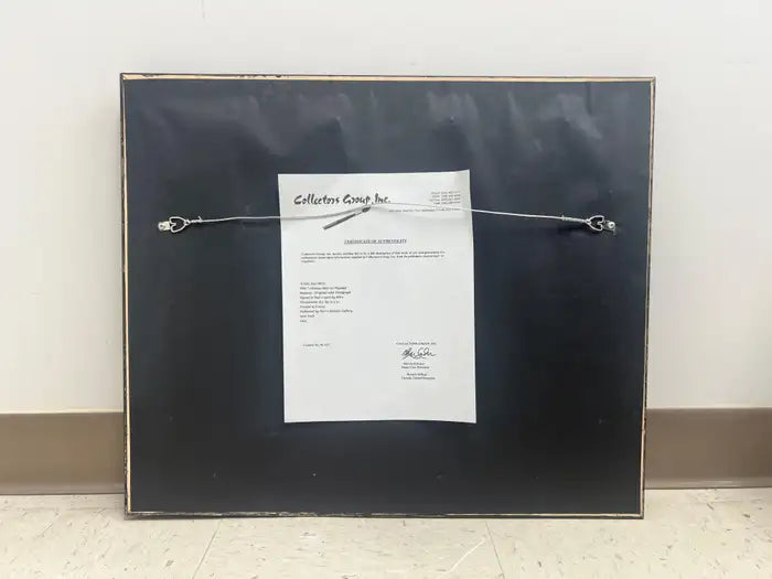 Joan Miro Oiseaux dans un paysage Original Lithograph, Hand Signed & Framed 1965