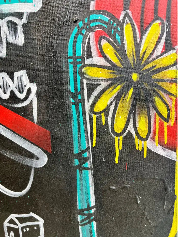 Jack Winthrop Neo- Expressionist Style Mix Media - The Wounded Healer Series 2021