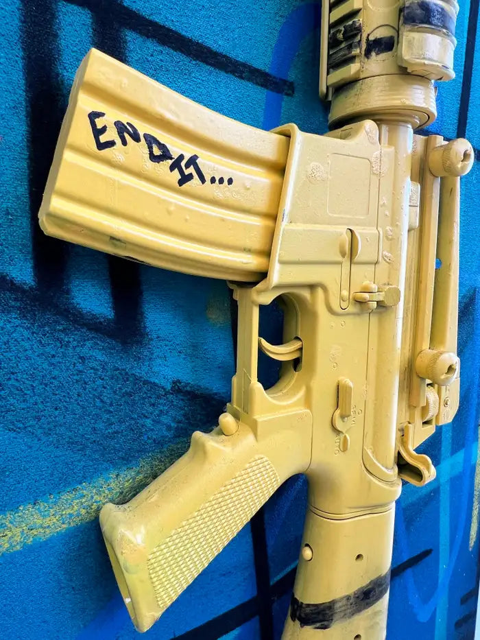 Jack Winthrop "Eye See" Neo-Expressionist Style Mixed Media Painting 2021