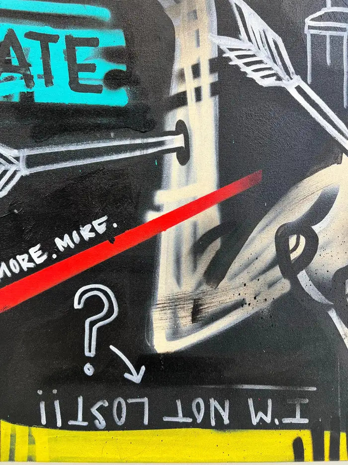 Jack Winthrop Neo- Expressionist Style Mix Media - The Wounded Healer Series 2021