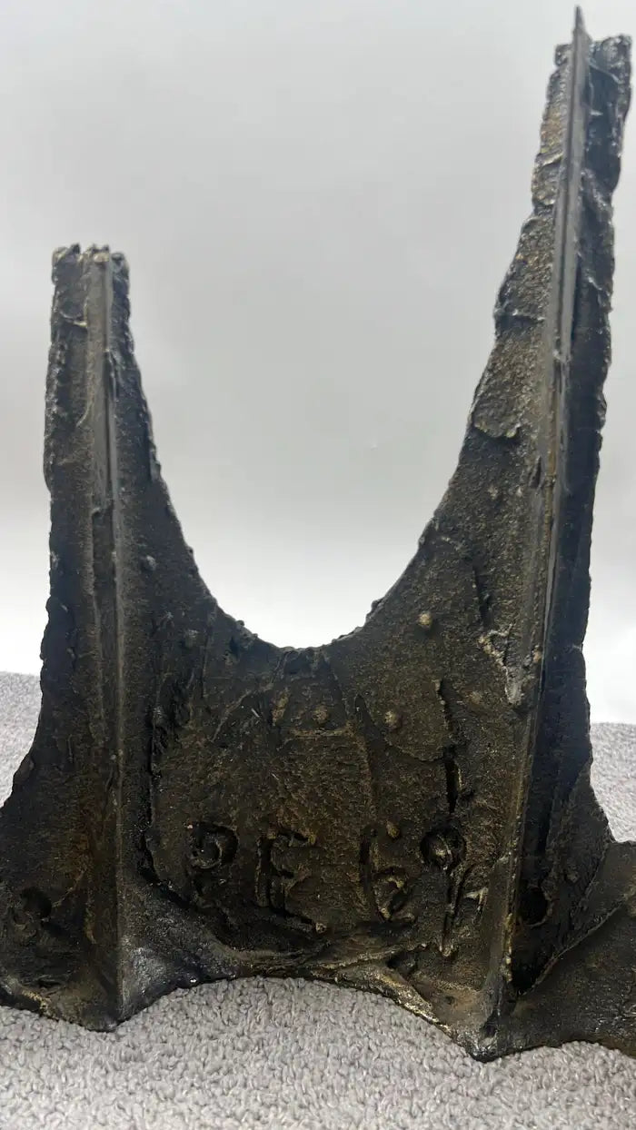 Paul Evans Brutalist Bronze Stalagmite Coffee / Cocktail Table, Signed & Dated