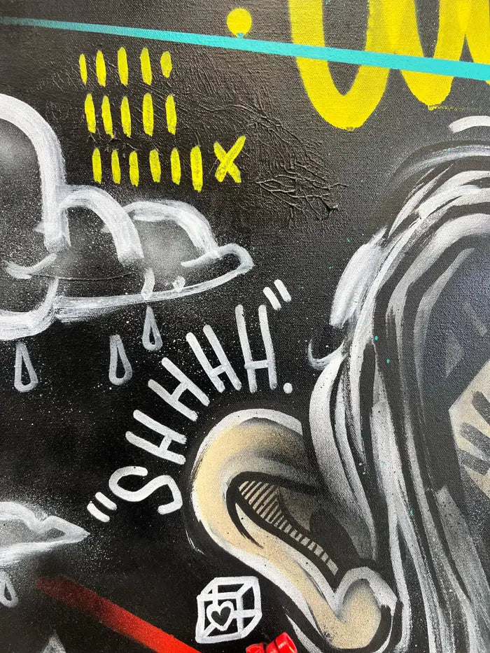 Jack Winthrop Neo- Expressionist Style Mix Media - The Wounded Healer Series 2021