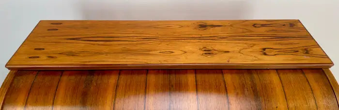 Bernhardt Pedersen Danish Mid Century Modern Rosewood Roll Top Desk