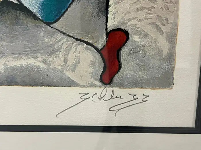 David Schluss Midnight Celebration Serigraph Hand Signed , Numbered & Stamped 1995