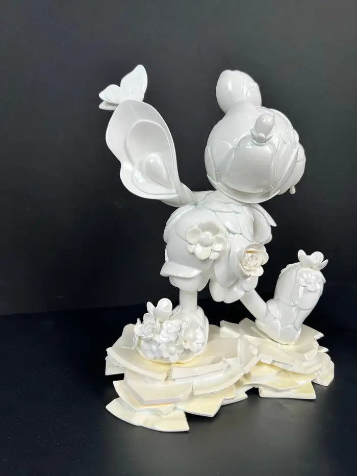 James Jean Mickey & Minnie Mouse 90th Anniversary Porcelain Statues Signed 2018