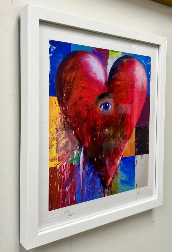 Jim Dine The Heart and The Eye Limited Edition Lithograph, Signed & Numbered 2003