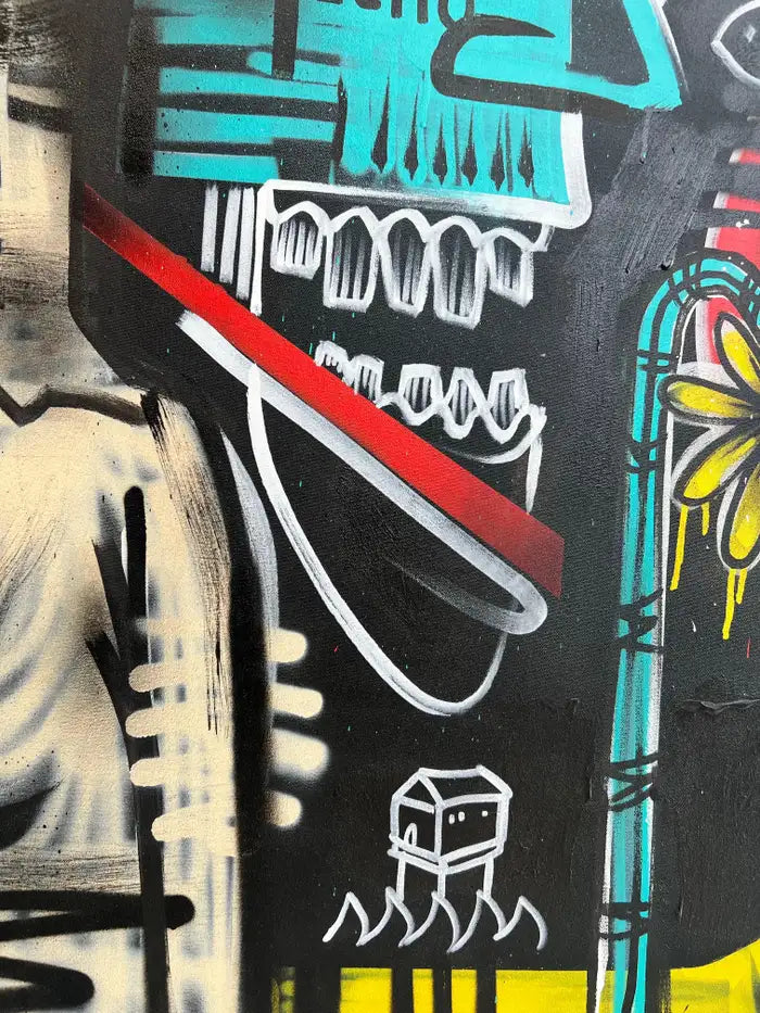 Jack Winthrop Neo- Expressionist Style Mix Media - The Wounded Healer Series 2021