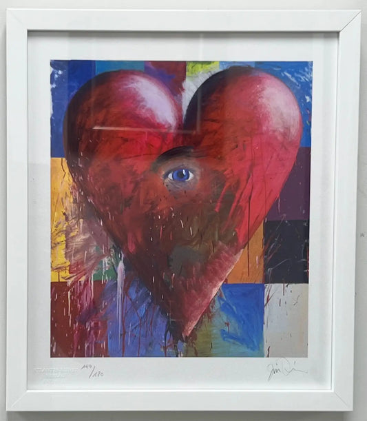 Jim Dine The Heart and The Eye Limited Edition Lithograph, Signed & Numbered 2003