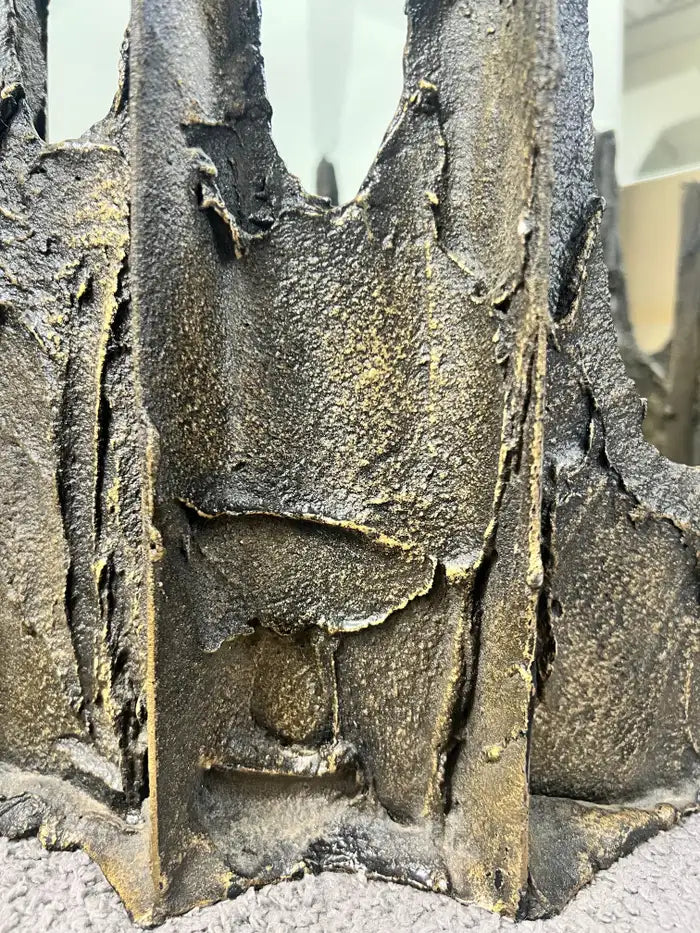 Paul Evans Brutalist Bronze Stalagmite Coffee / Cocktail Table, Signed & Dated