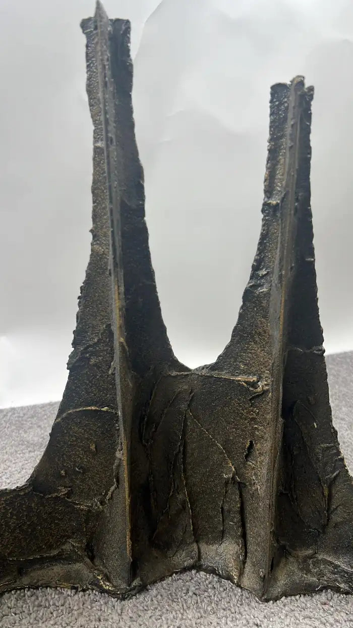 Paul Evans Brutalist Bronze Stalagmite Coffee / Cocktail Table, Signed & Dated
