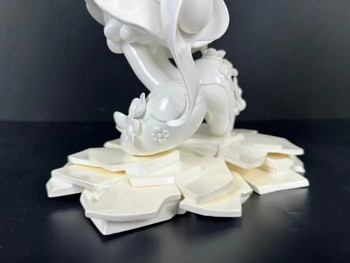 James Jean Mickey & Minnie Mouse 90th Anniversary Porcelain Statues Signed 2018