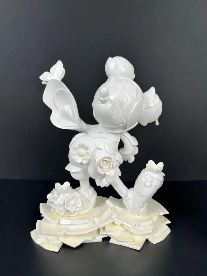 James Jean Mickey & Minnie Mouse 90th Anniversary Porcelain Statues Signed 2018