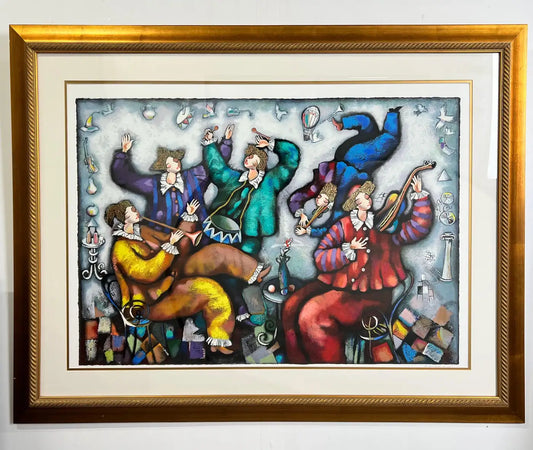 Michael Kachan Sunny day Serigraph Hand Signed, Numbered & Framed 1995