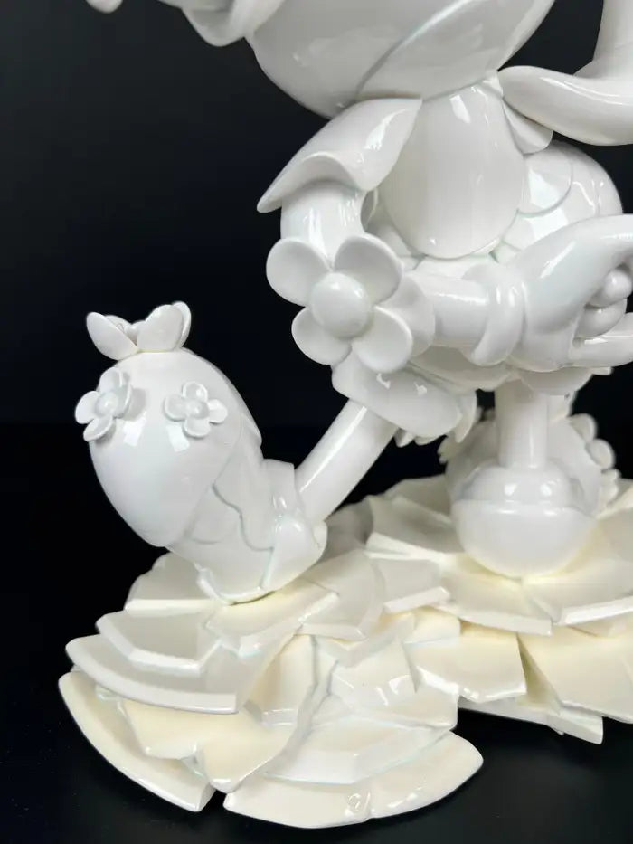 James Jean Mickey & Minnie Mouse 90th Anniversary Porcelain Statues Signed 2018