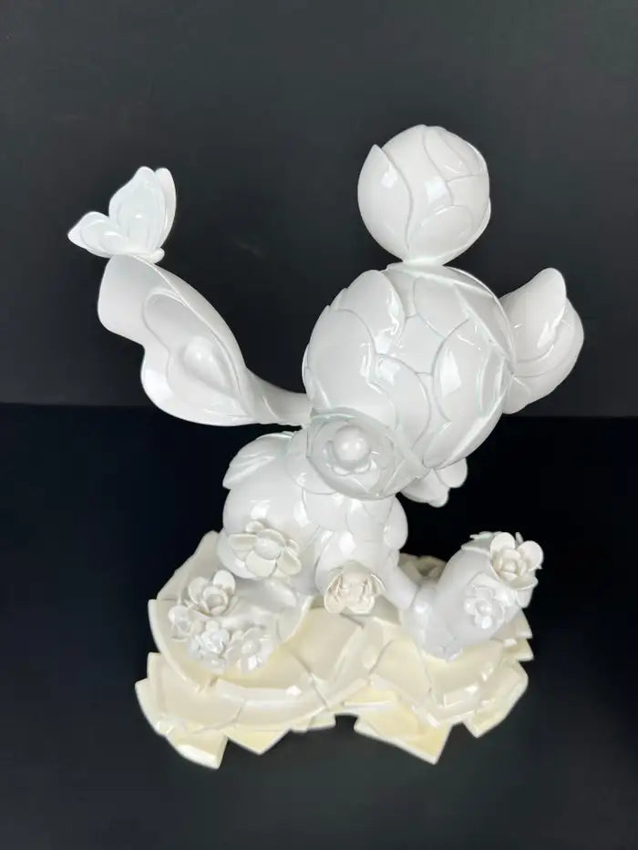 James Jean Mickey & Minnie Mouse 90th Anniversary Porcelain Statues Signed 2018