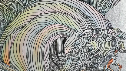 Guillaume Azoulay Lever de Soleil Limited Edition Etching Hand signed & Numbered 2016