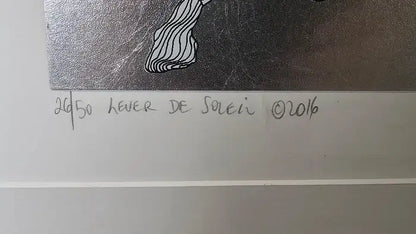 Guillaume Azoulay Lever de Soleil Limited Edition Etching Hand signed & Numbered 2016