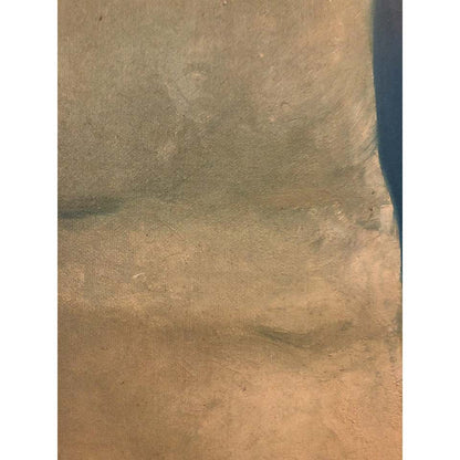 Female Portrait Oil on Canvas Painting in the manner to Fernando Botero