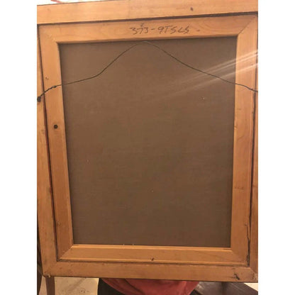 Female Portrait Oil on Canvas Painting in the manner to Fernando Botero