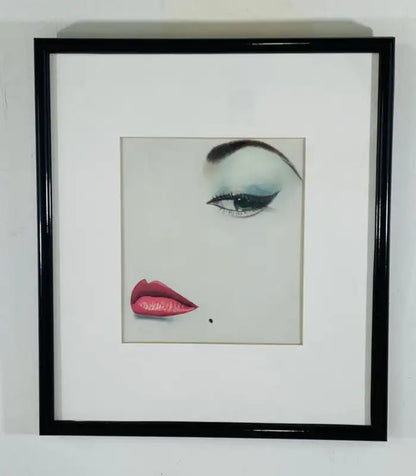 Erwin Blumenfeld Doe Eye "Oeil de Biche" Offset Lithograph 1950s