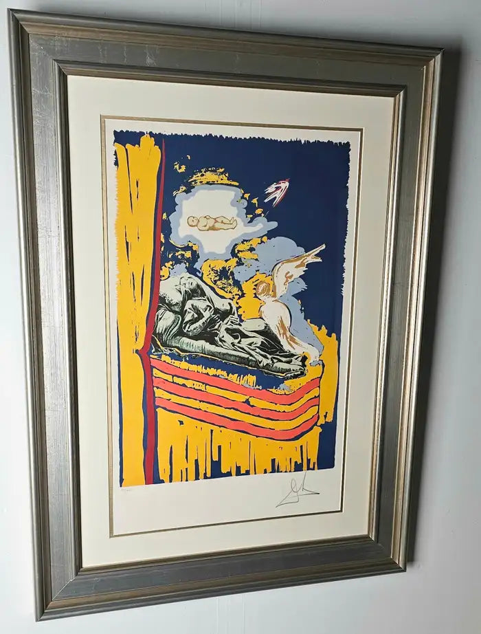 Salvador Dali Lithograph Limited Edition Hand Signed -The Immaculate Conception 1979