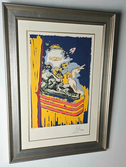 Salvador Dali Lithograph Limited Edition Hand Signed -The Immaculate Conception 1979