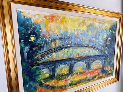 Patrick Murphy Landscape Oil On Canvas on Panel, Signed & Framed 2019