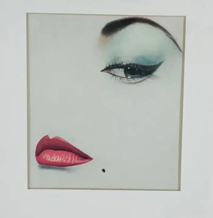Erwin Blumenfeld Doe Eye "Oeil de Biche" Offset Lithograph 1950s