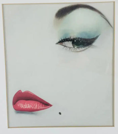 Erwin Blumenfeld Doe Eye "Oeil de Biche" Offset Lithograph 1950s