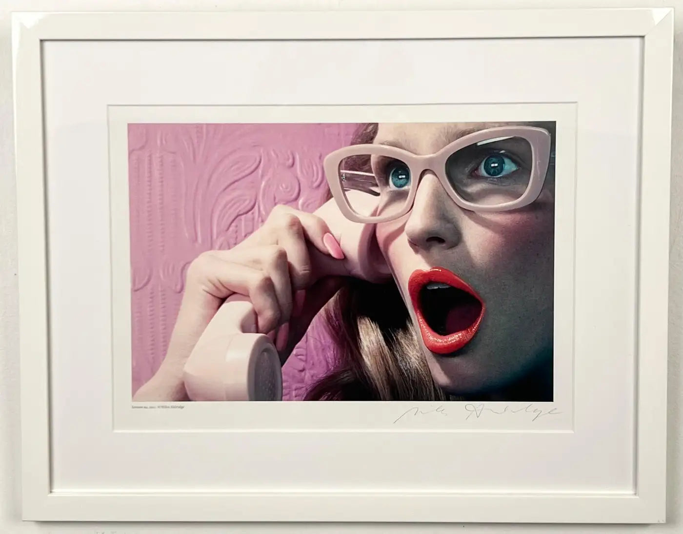 Miles Aldridge Virgin Mary. Supermarkets. Popcorn Pop Art Poster, Signed & Framed 2011