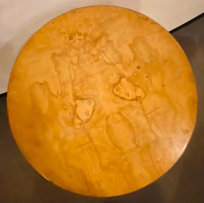 Edward Wormley for Dunbar MCM Burl Wood Centre or Cocktail Round Table