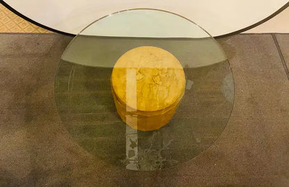 Edward Wormley for Dunbar MCM Burl Wood Centre or Cocktail Round Table