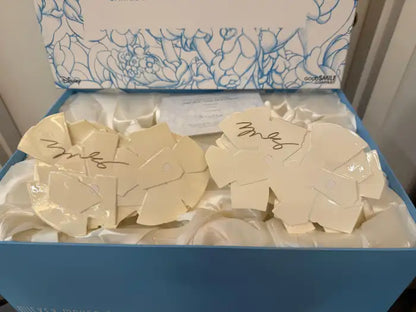 James Jean Mickey & Minnie Mouse 90th Anniversary Porcelain Statues Signed 2018